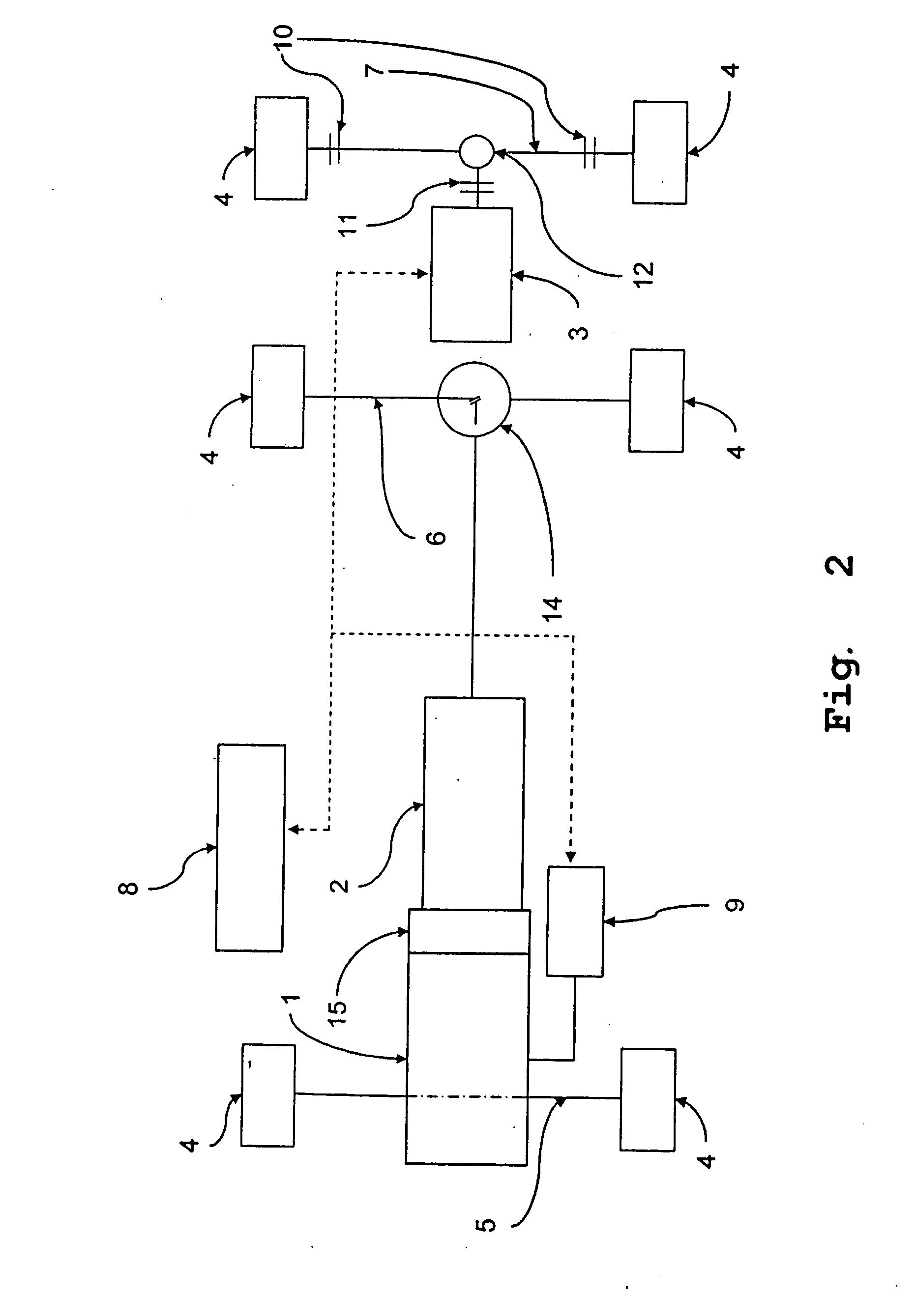 Drive train for a motor vehicle and method of operating a drive train of a motor vehicle