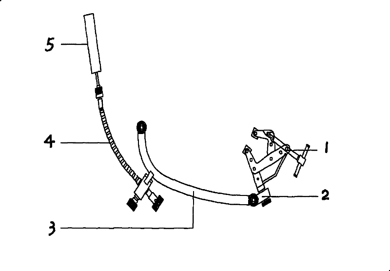 Automatic traction device for neurosurgical operation