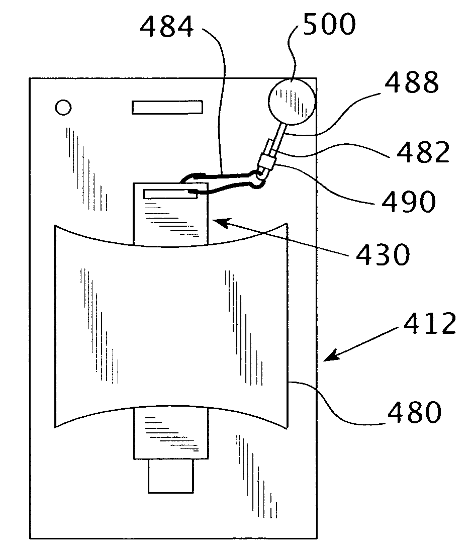 Carrier for securing a portable digital information device on an identification badge or identification badge holder or information article