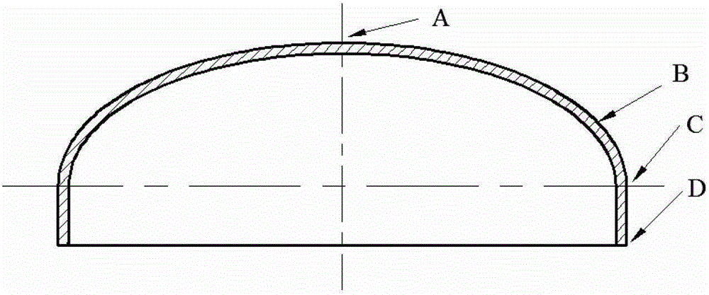 Deformation prediction method of cold stamping head based on deformation-induced martensitic transformation