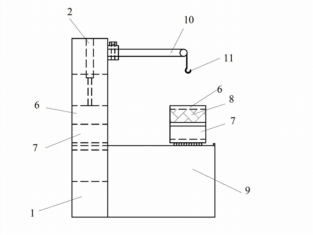 Multi-functional mechanical property tester of rock