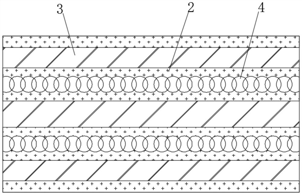 Force transfer type anti-bending cable