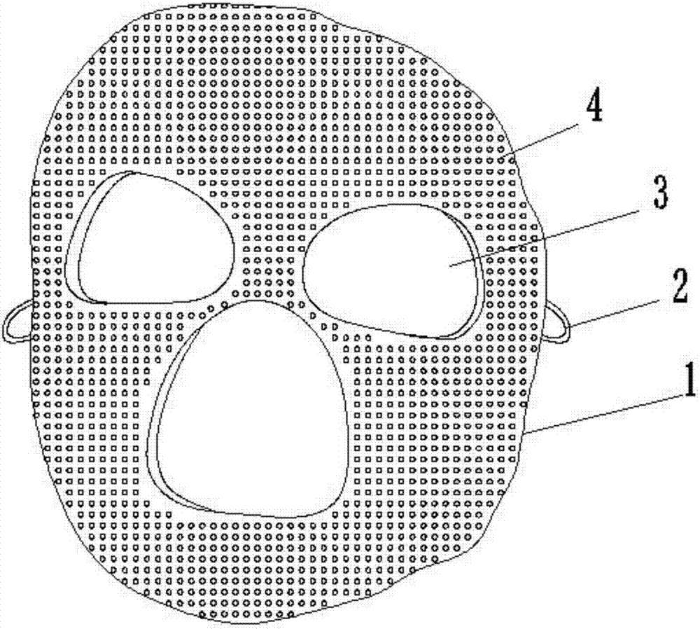 Micropore pressure hood for treating scars based on 3D printing and manufacturing method