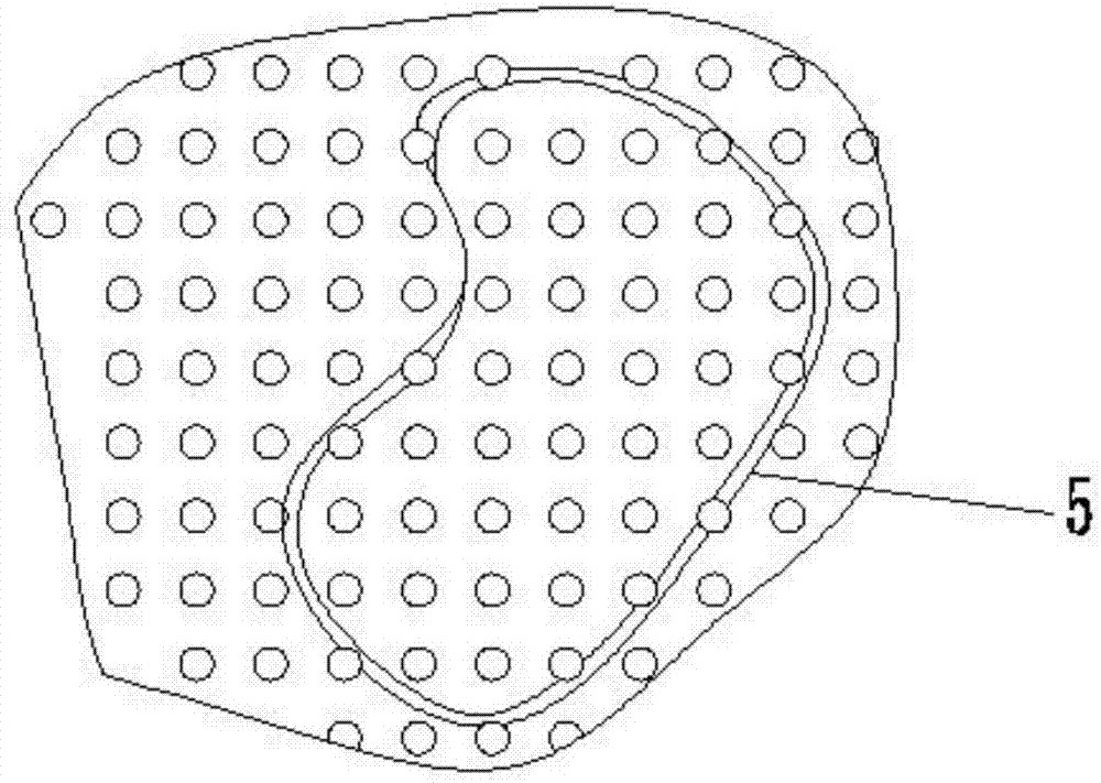 Micropore pressure hood for treating scars based on 3D printing and manufacturing method