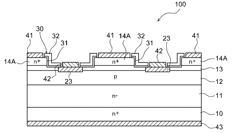 Bipolar semiconductor device and method for manufacturing same