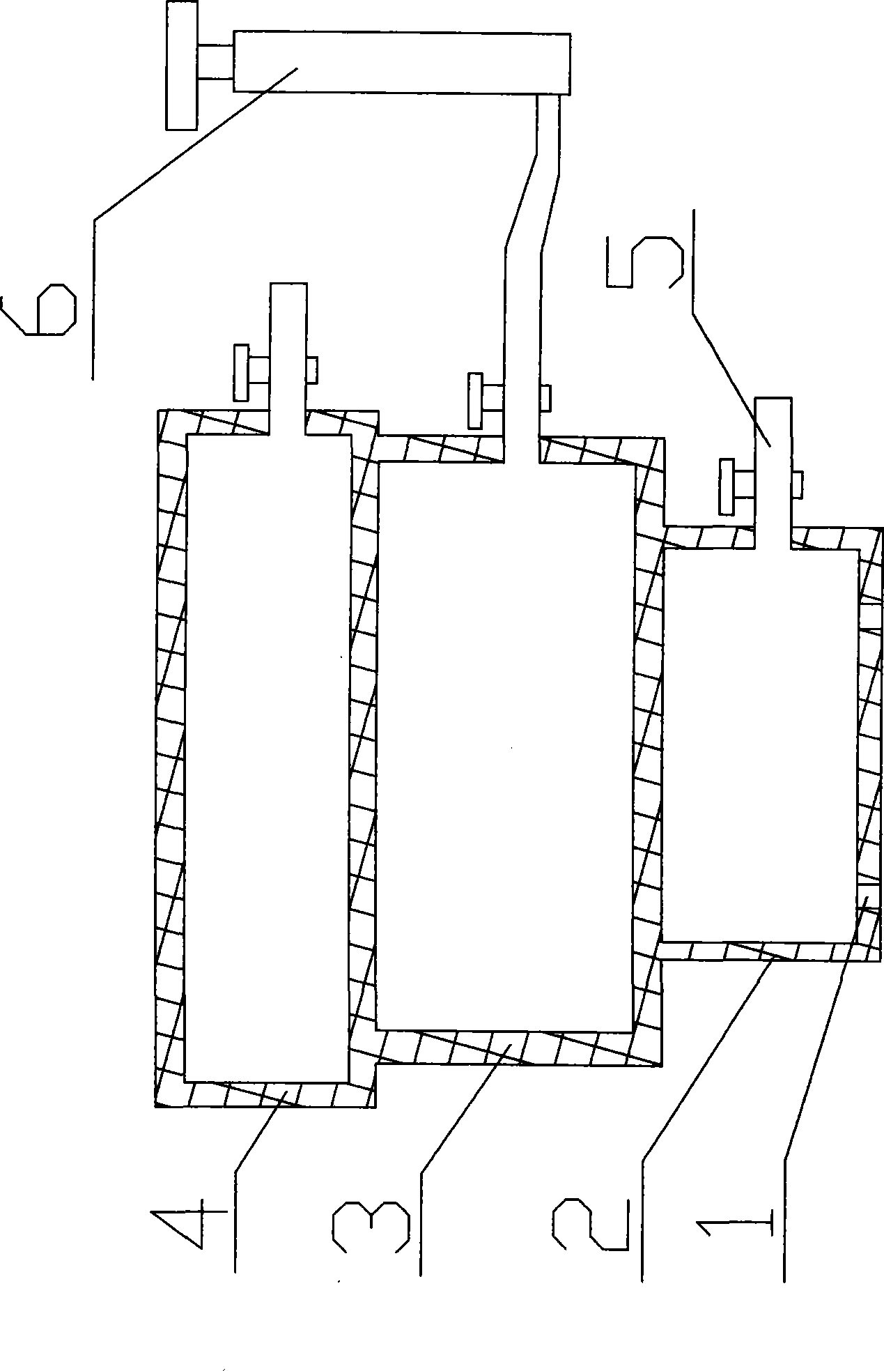 Vegetable crop row-space partition device