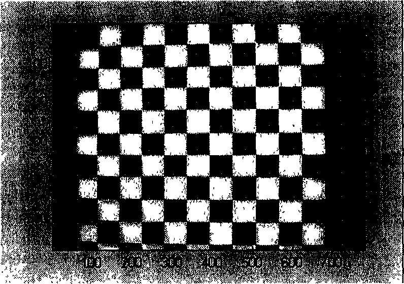 Method for calibarting lens anamorphic parameter