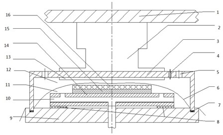 Nano hot stamping device