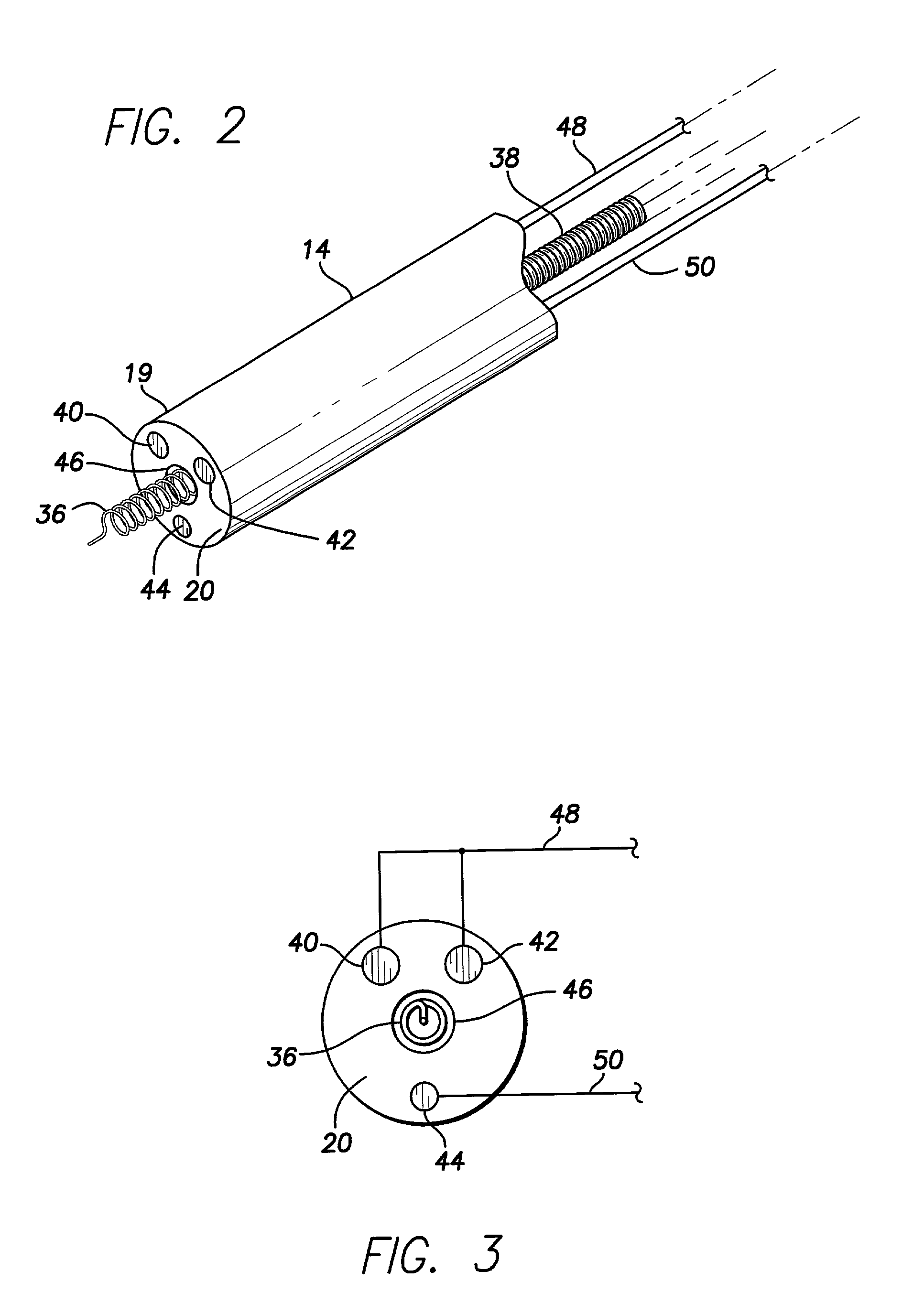 Lead with distal tip surface electrodes connected in parallel