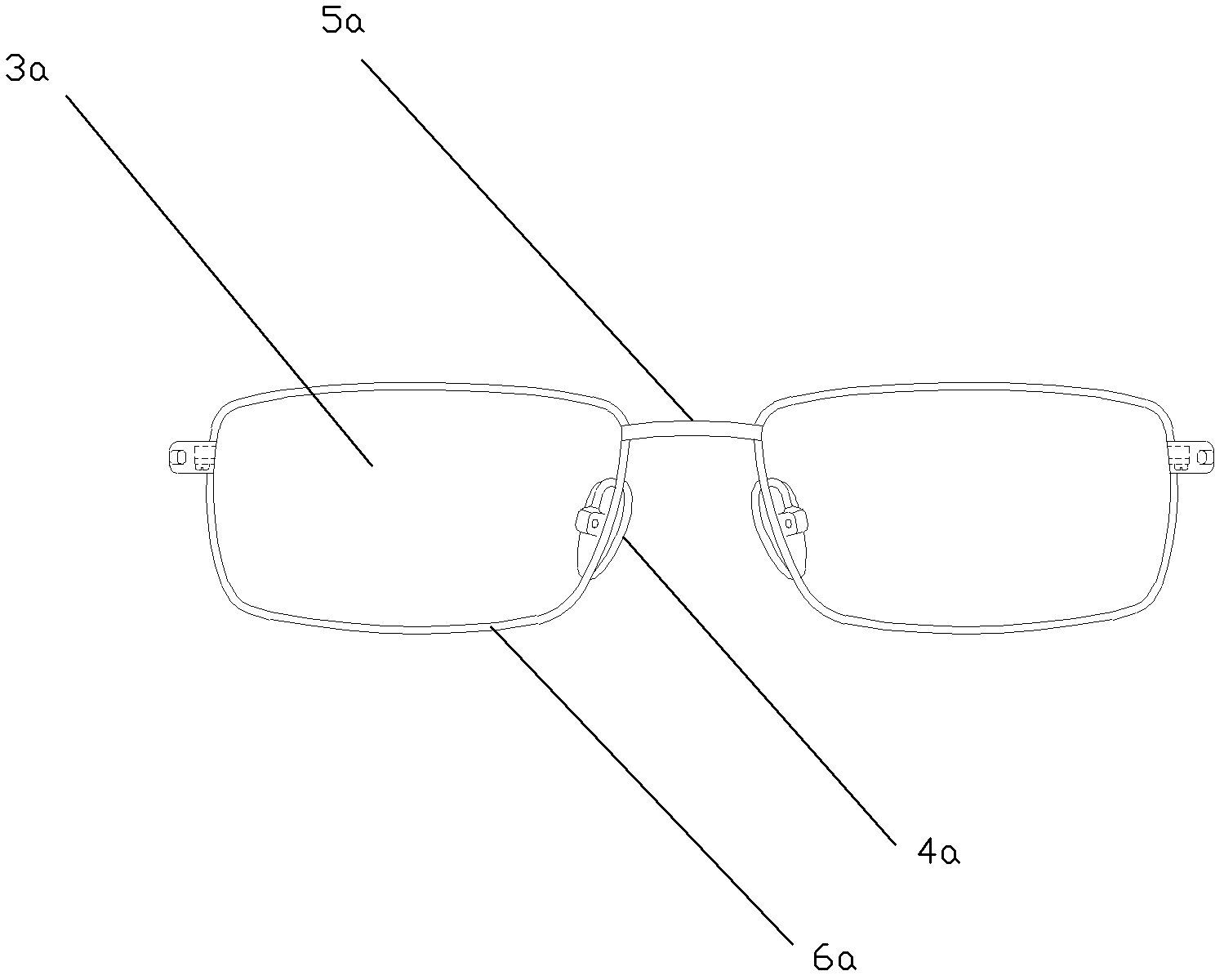 Magnetic cavity decompression glasses