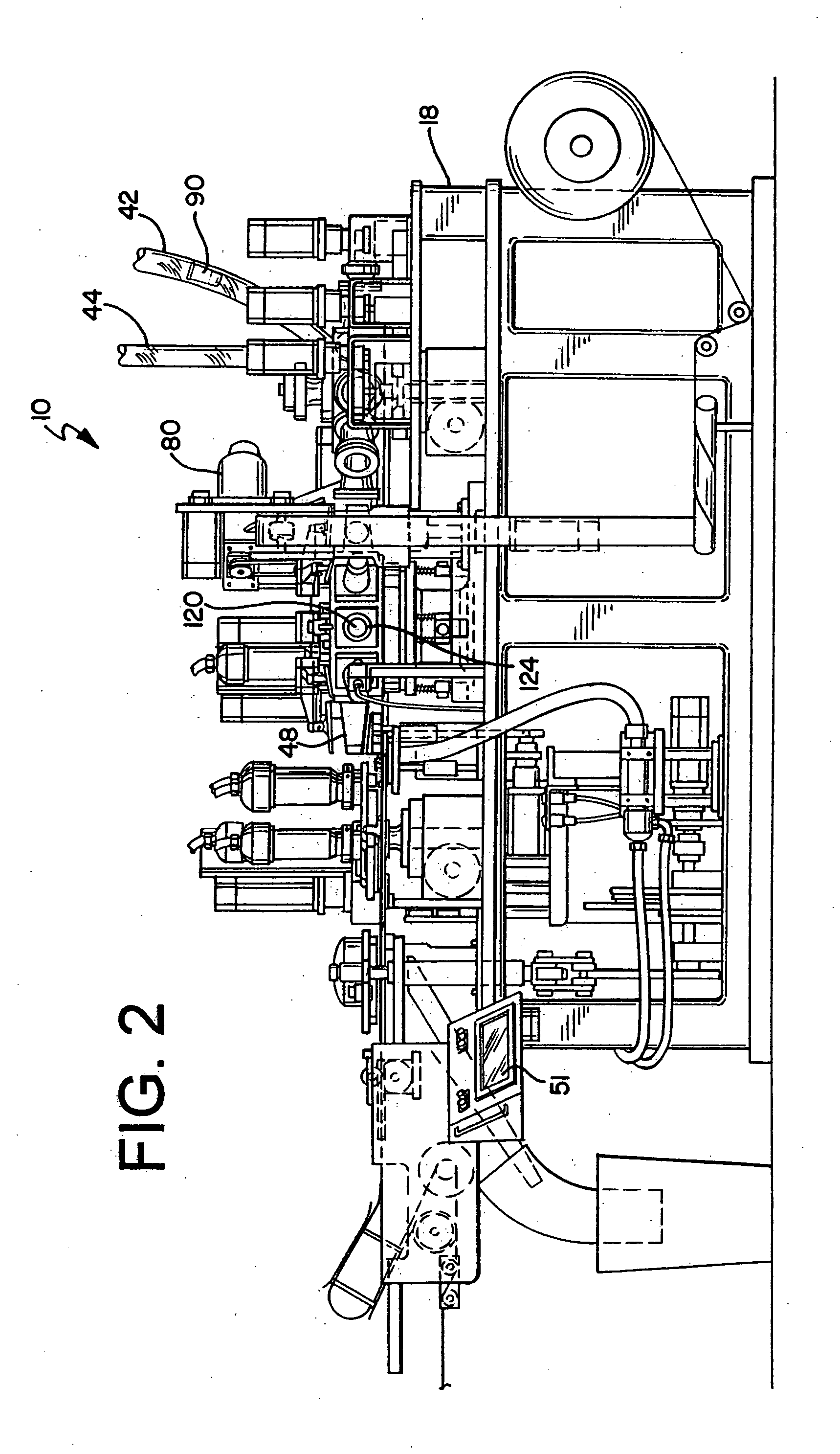 Computer controlled cup forming machine