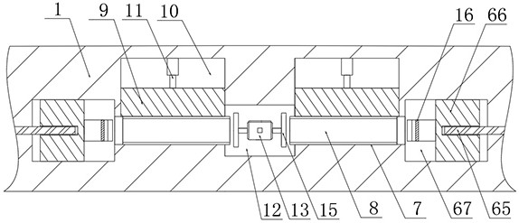 HDPE corrugated pipe rapid clamping device and using method thereof