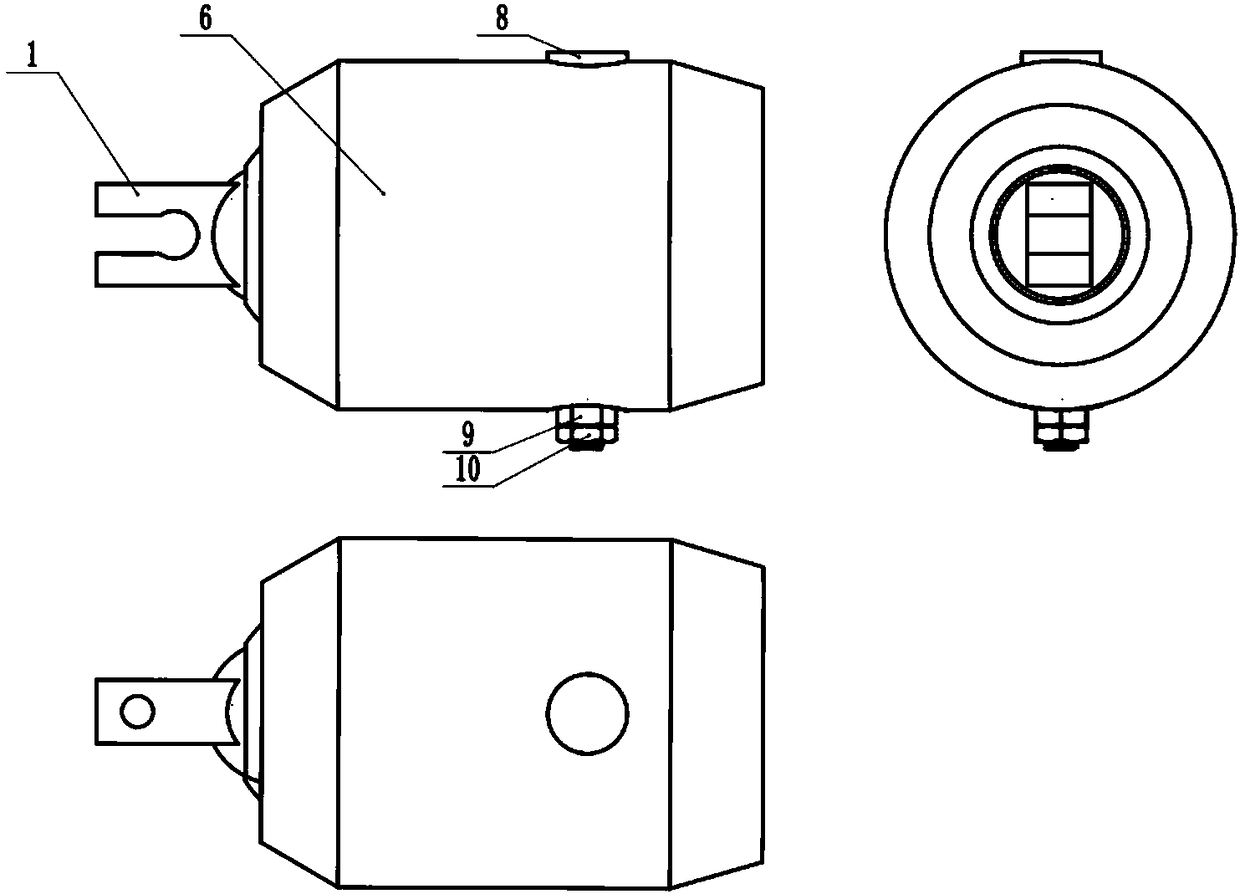 Adaptive blade tip processing table fixture for aero-engine fan blade machining