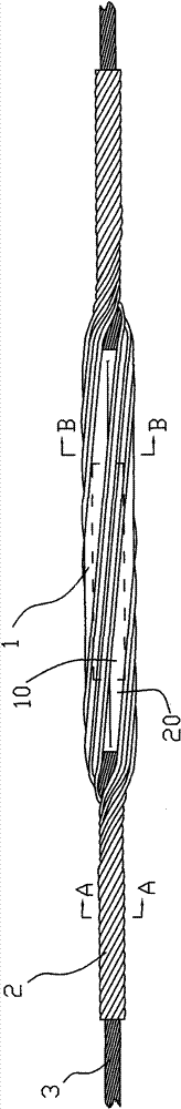 High-efficiency enhanced type lead wire continuity device