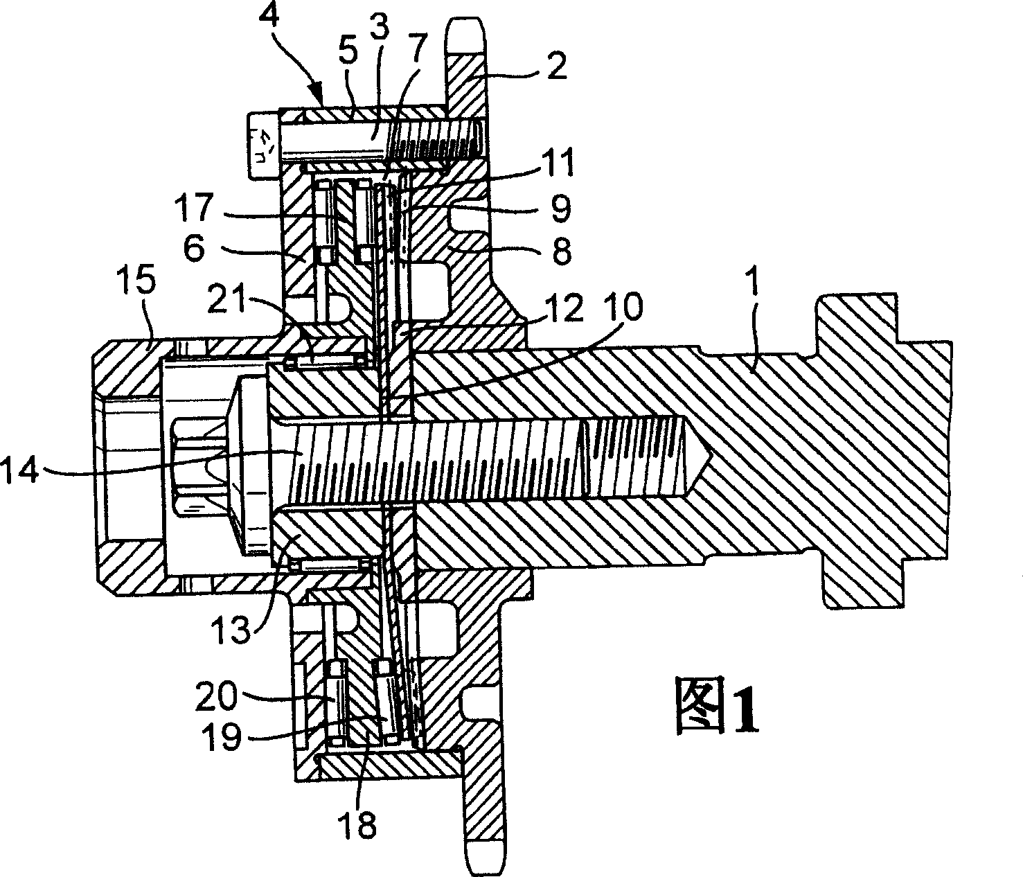 Device for varying valve timing in an internal combustion engine