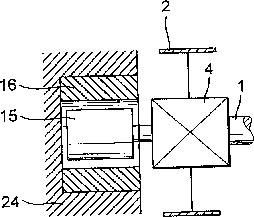 Device for varying valve timing in an internal combustion engine