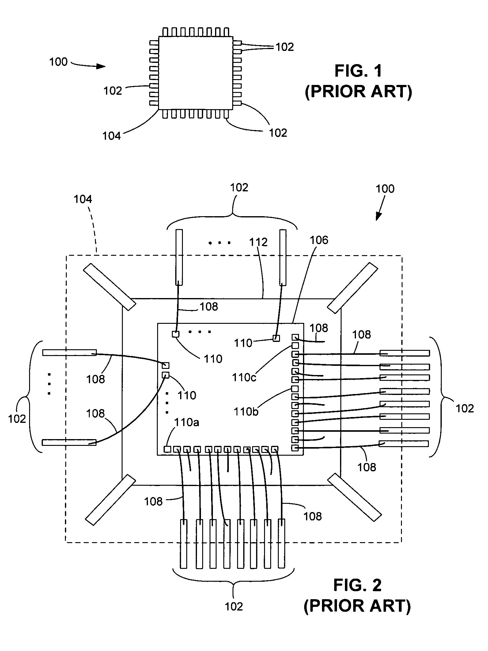 System and method for providing a power bus in a wirebond leadframe package