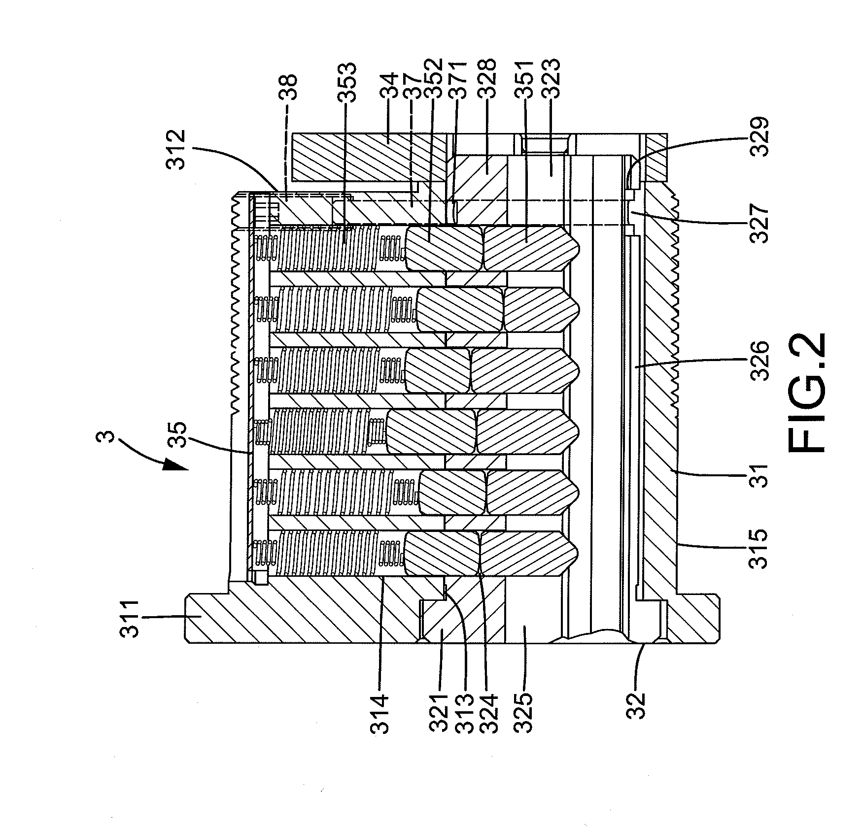 Keyed Cylinder Assembly for Door Lock