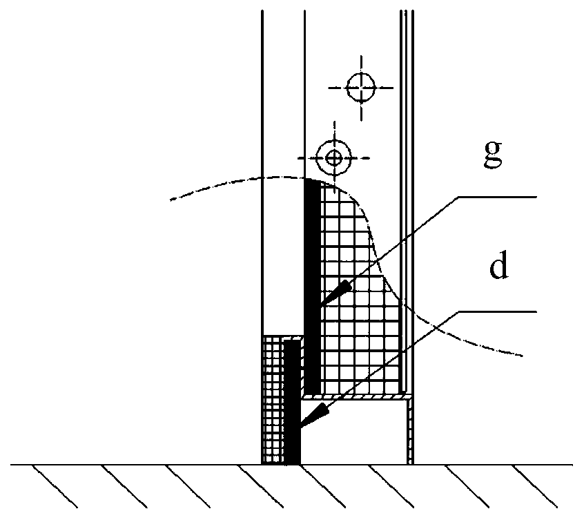 Negative-pressure lead protection machine room with CT access door