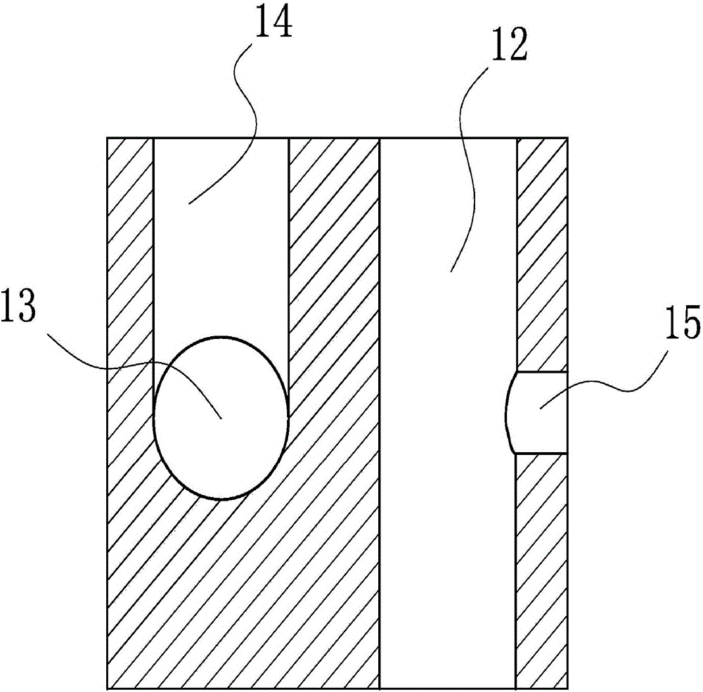 Efficient heat dissipating and blockage preventing 3D printing nozzle