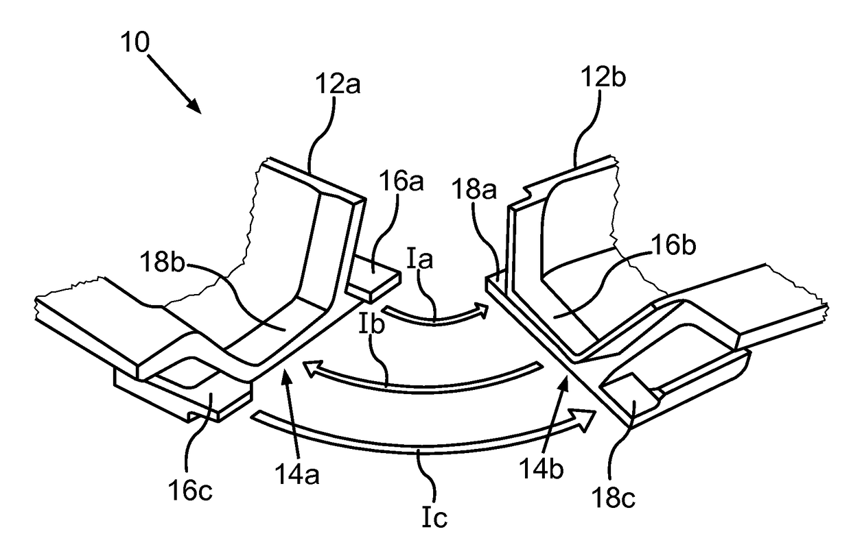 Component system of a turbo engine