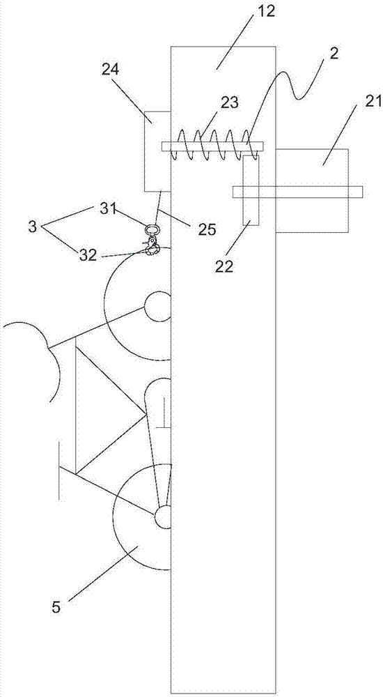 Achieving method of shared bicycle storing on sidewalk