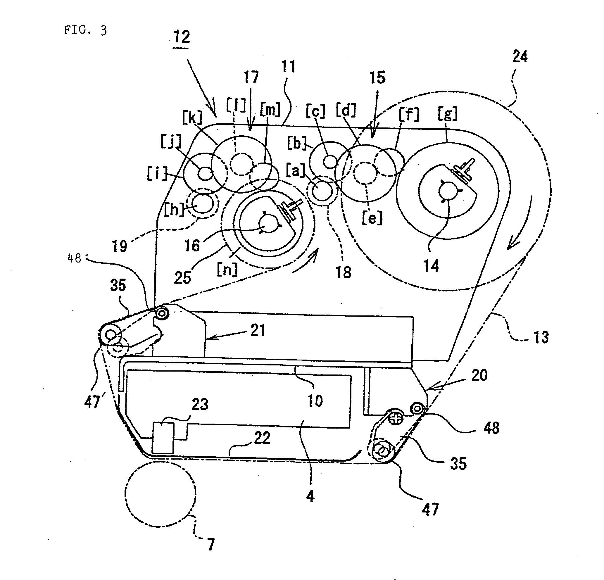 Ribbon Feeder and Printer