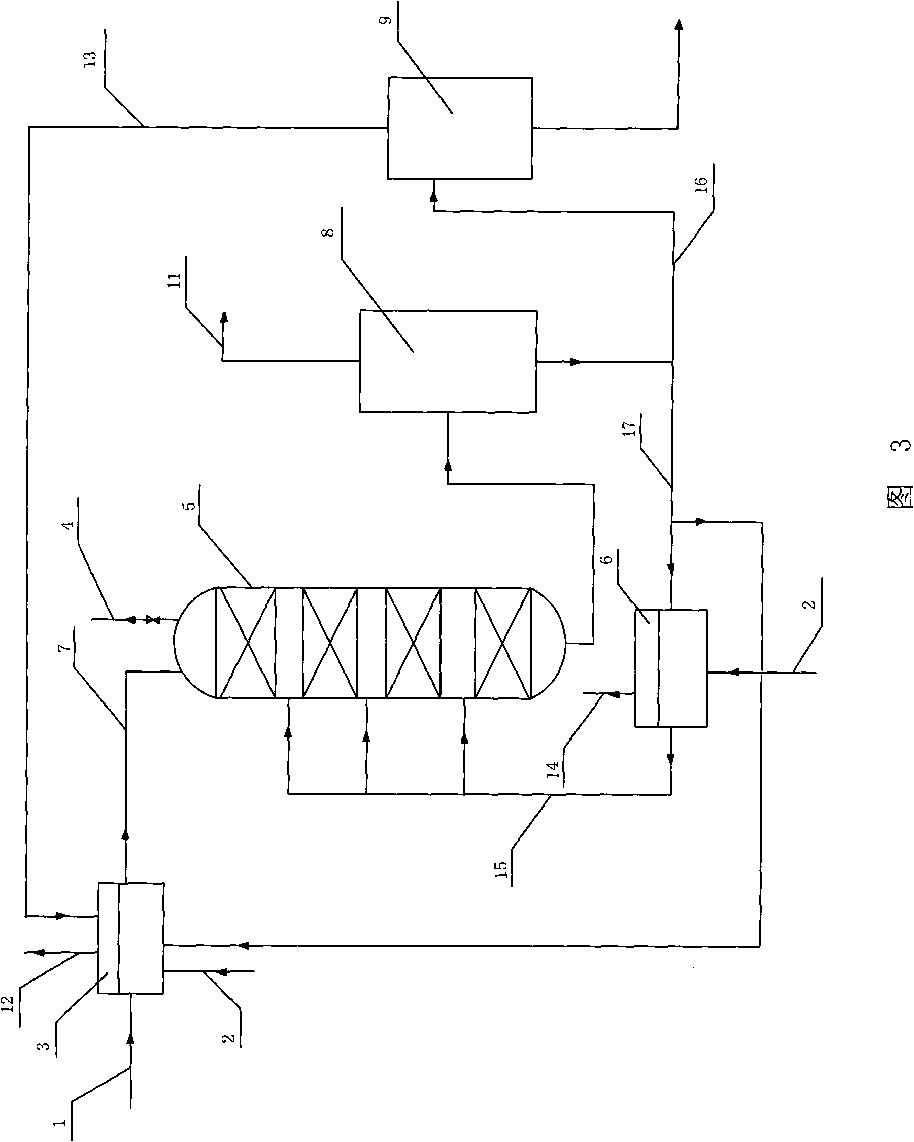 Liquid-solid two-phase hydrogenation method for hydrocarbon oil