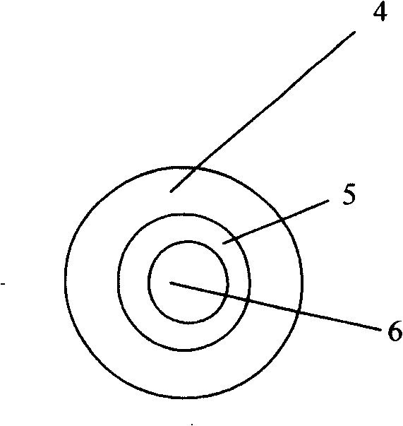 Copper-coated aluminum electromagnetic wire