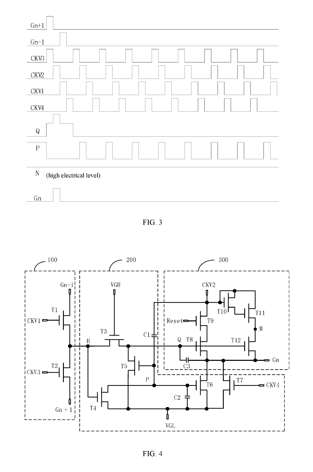 Scan driver circuit and liquid crystal display device having the circuit