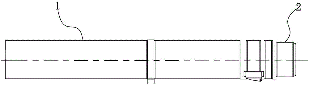 Sandwich-structure all-composite-material launching canister