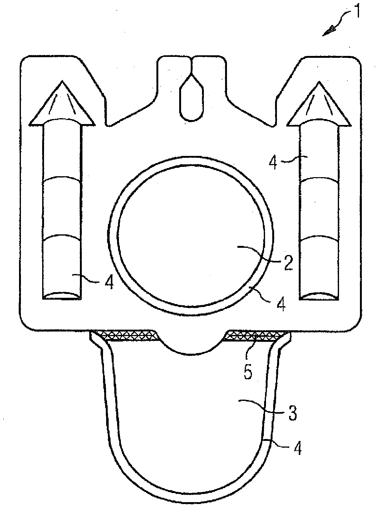 Retaining plate