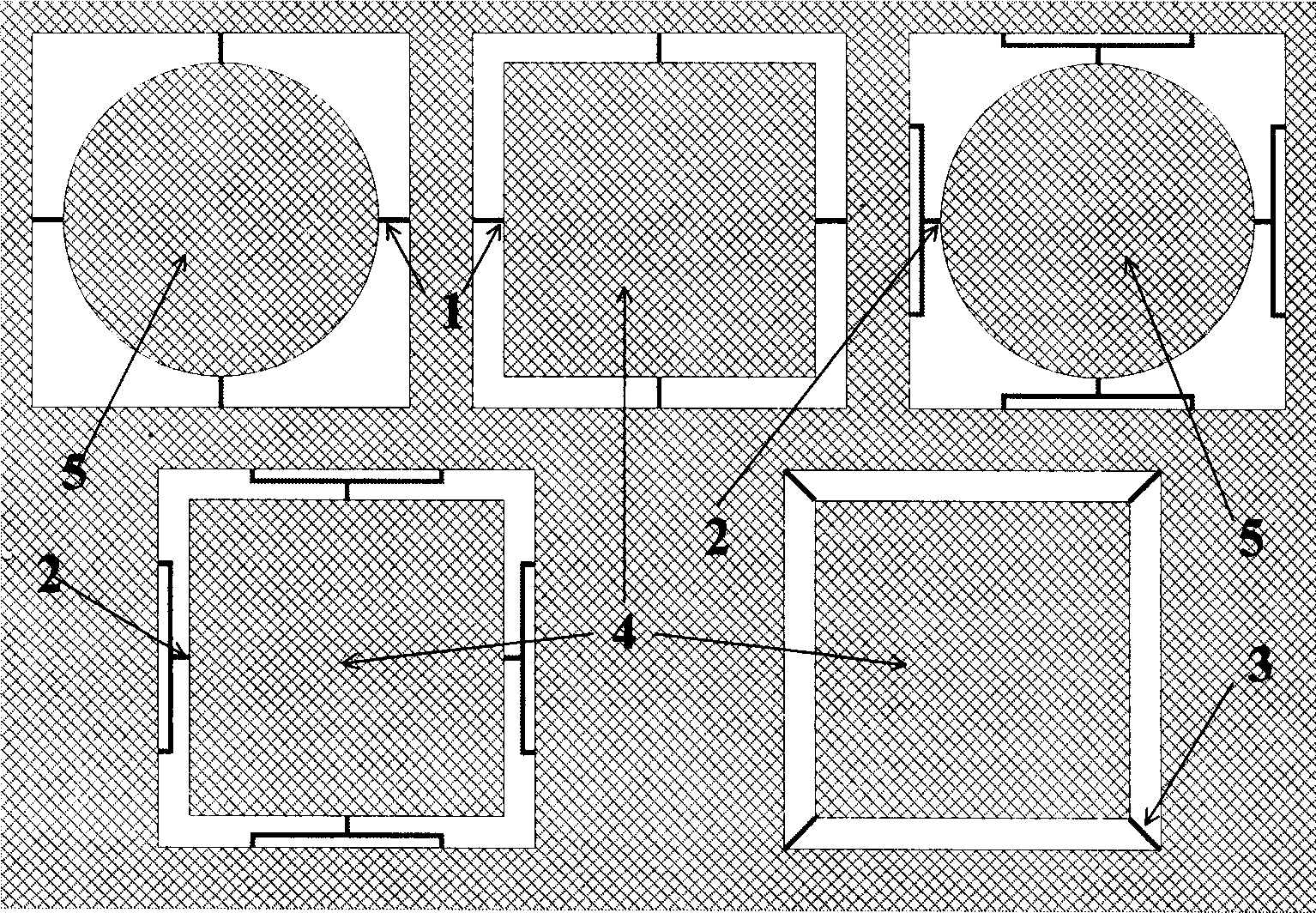 Film stress test method and test structure