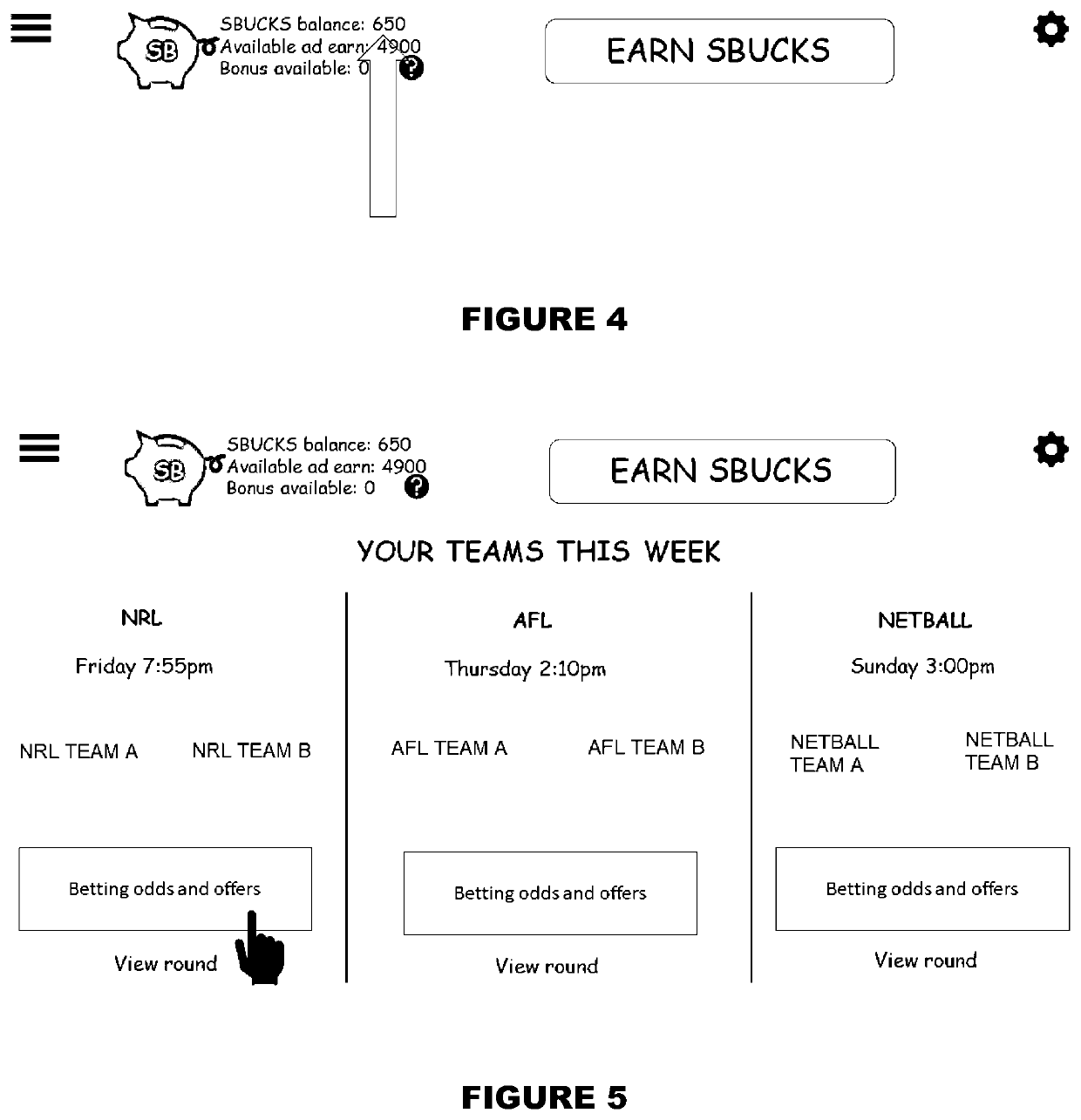 Control arrangement for gamblers