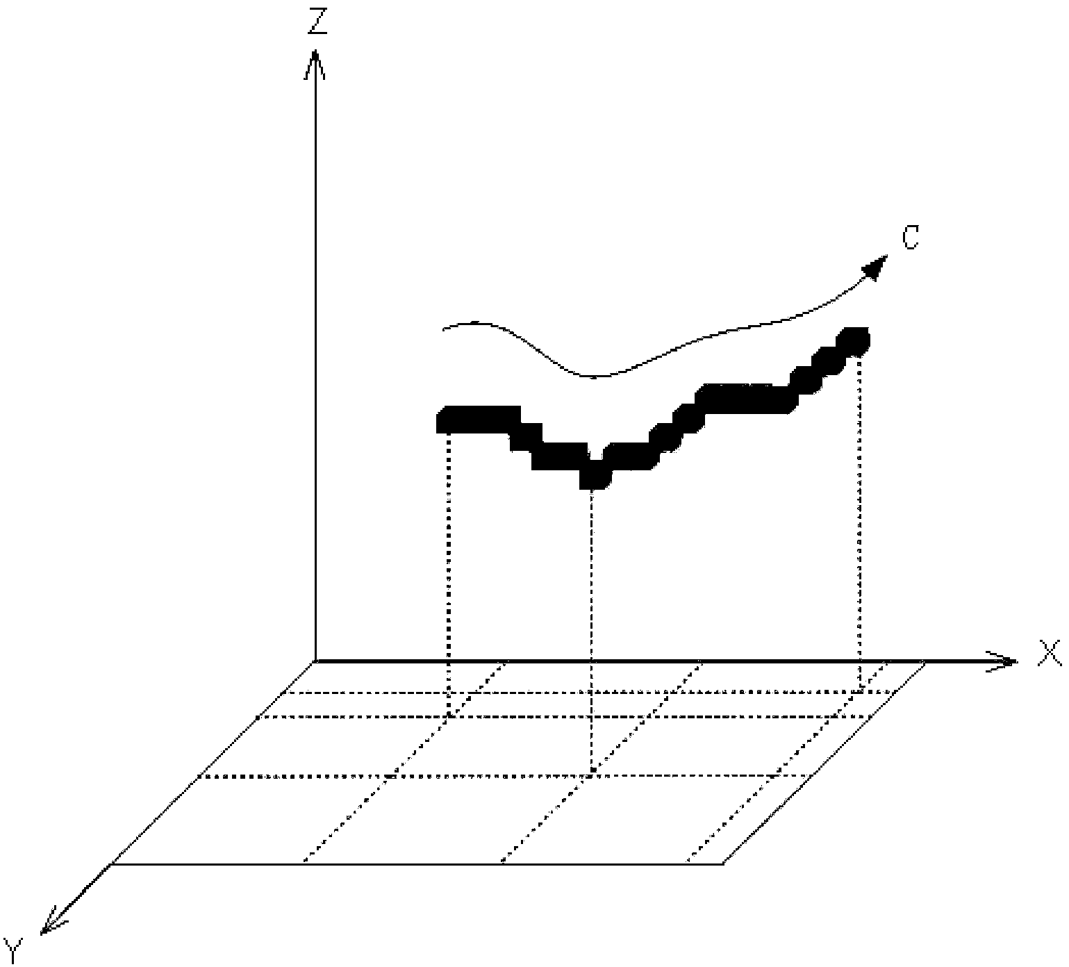 Achieving method of human movement recognition training system