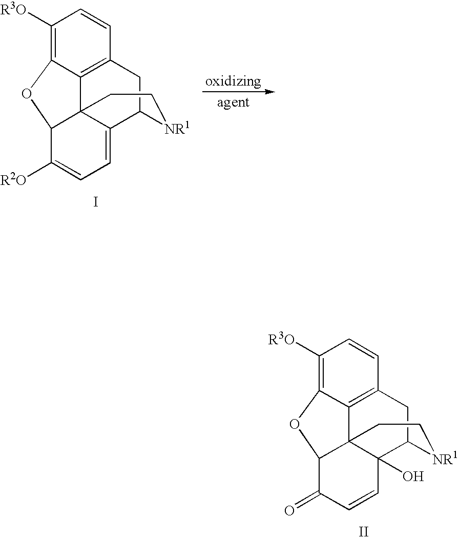 Novel Opiate Reduction Utilizing Catalytic Hydrogen Transfer Reaction