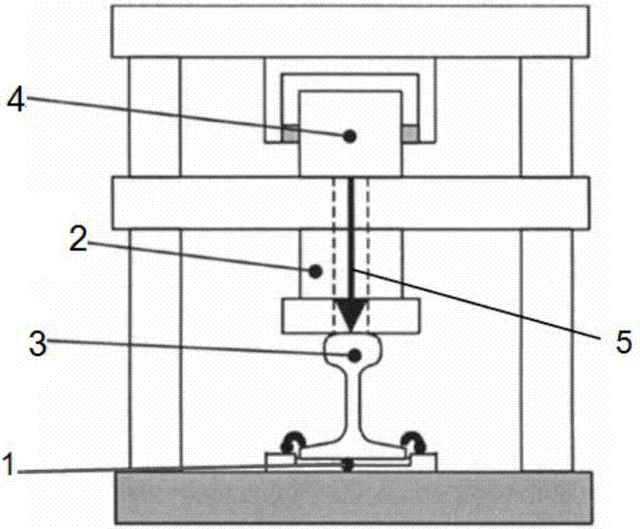 Method and device for measuring dynamic stiffness of resilient element