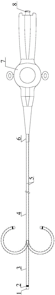 Guiding catheter