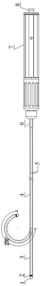 Guiding catheter