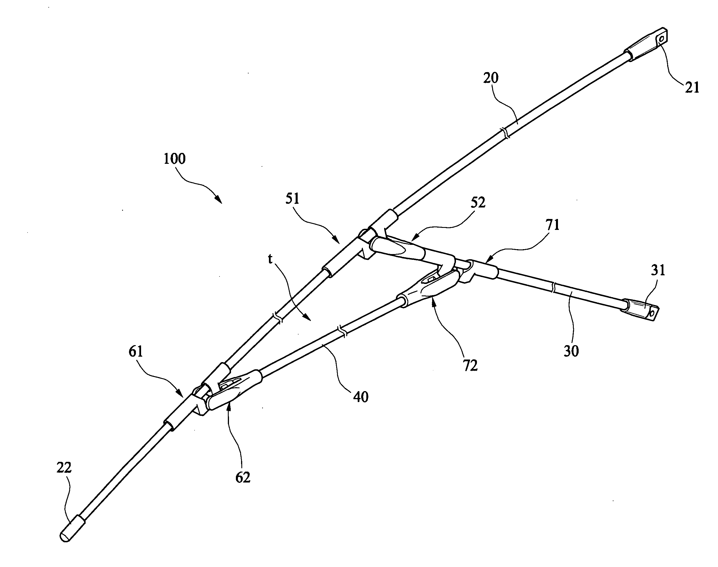 Windproof umbrella