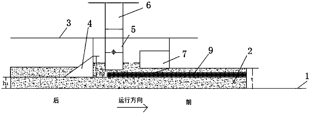 Device and method for adding desulfurization ash to slag before grinding