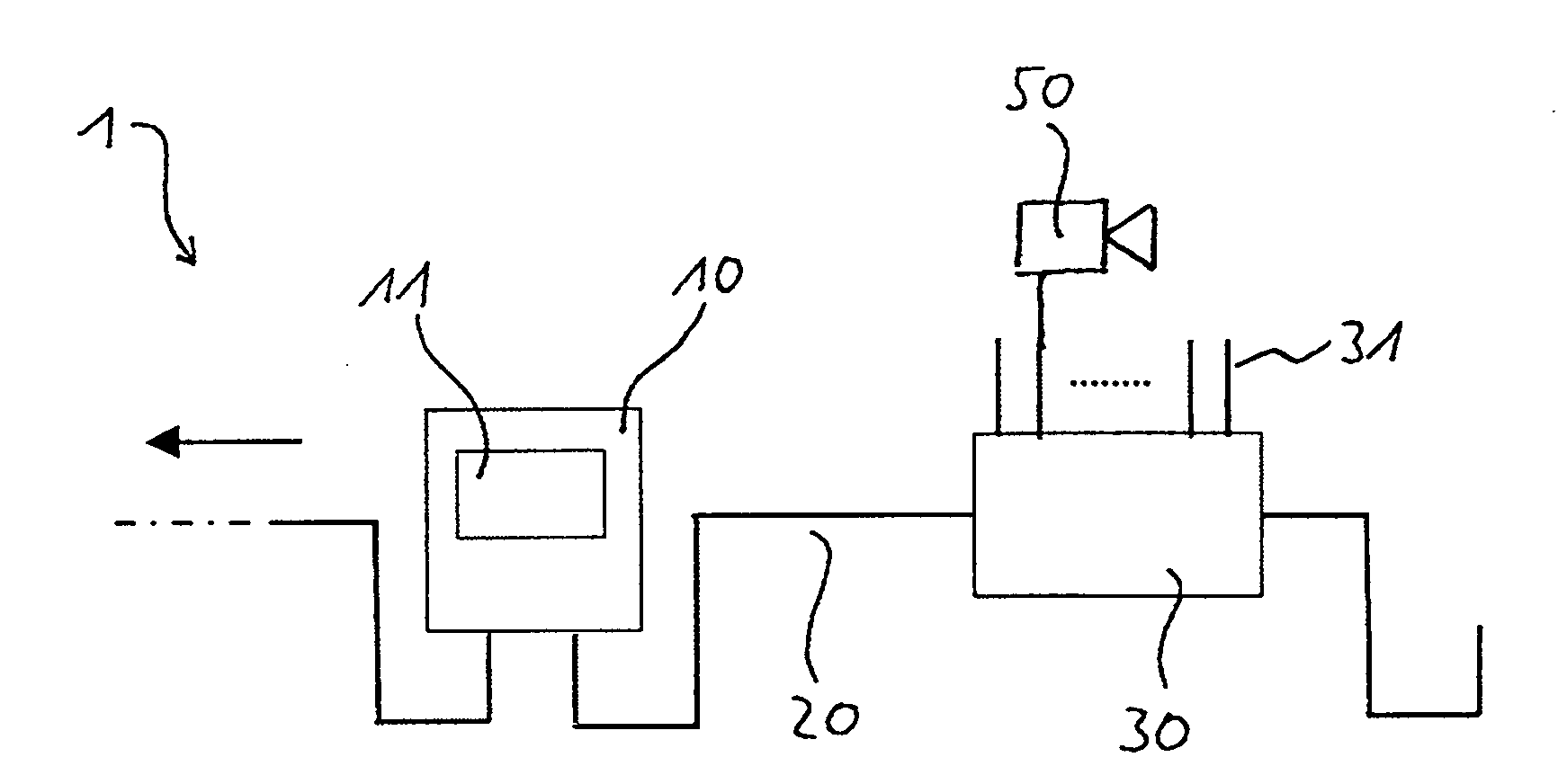 Device for imaging an aircraft cabin