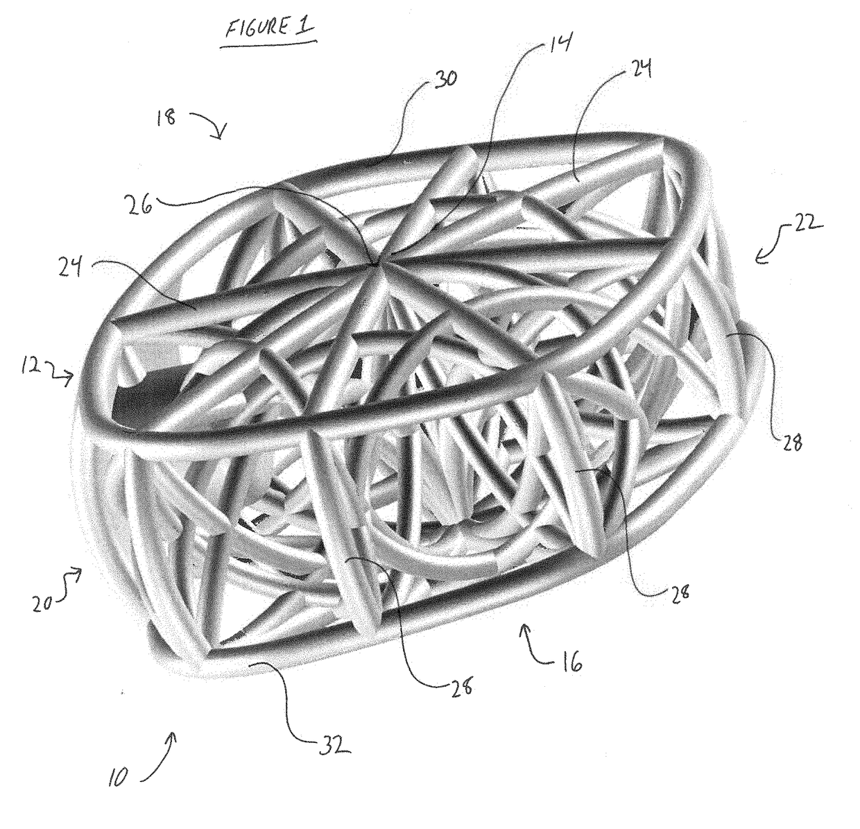 3D printed osteogenesis scaffold