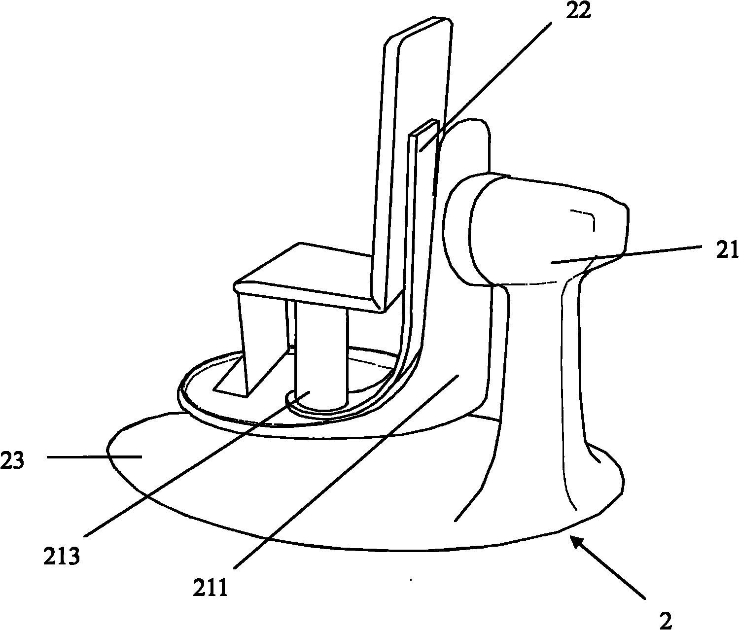 Body position rotating device and system