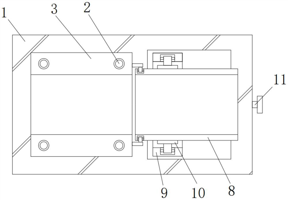 Bending equipment for honeycomb plate core material production