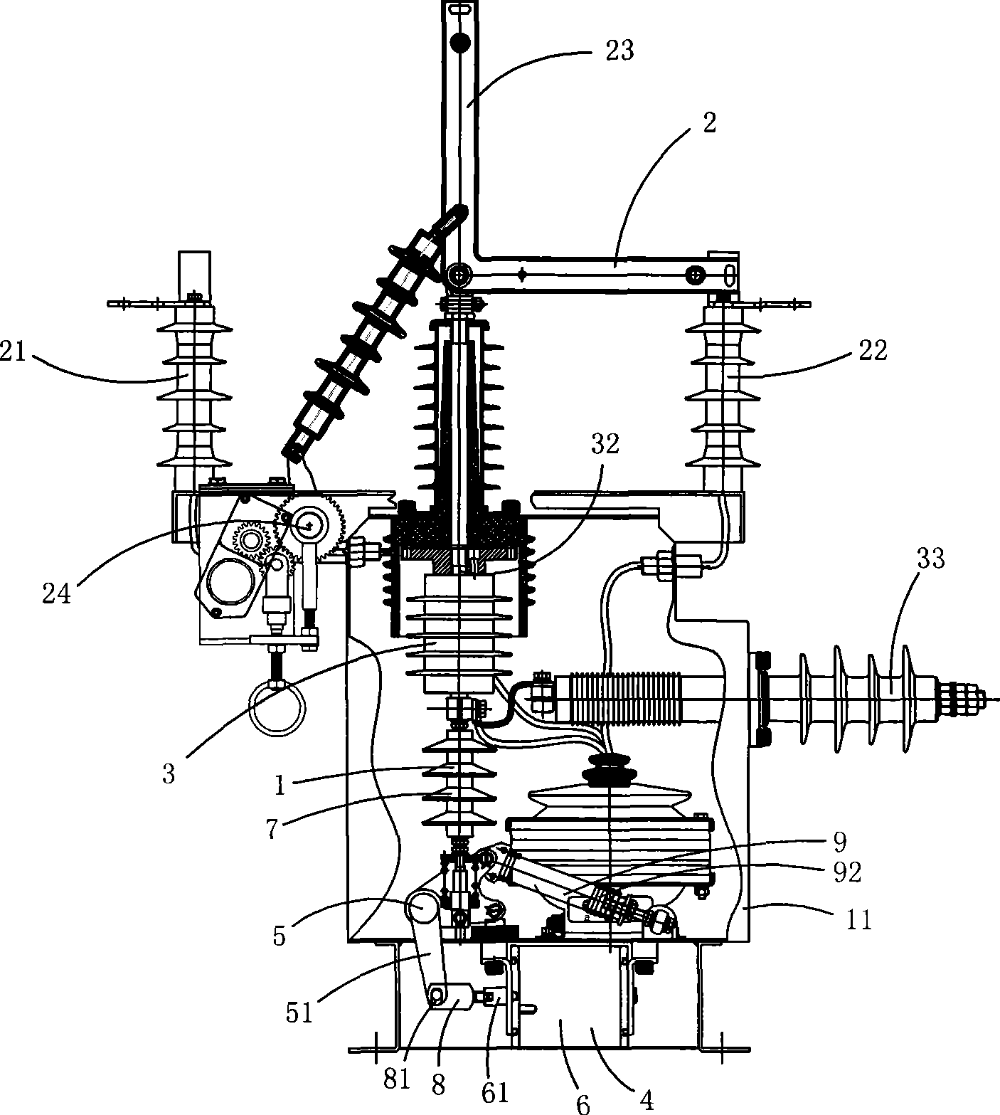 Permanent magnet type dual electric power conversion switch