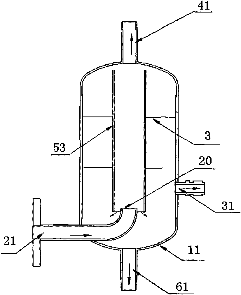 Liquid sample defoamer