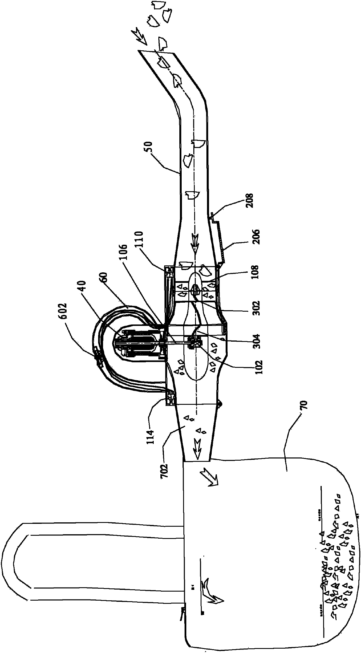 Blower-vacuum