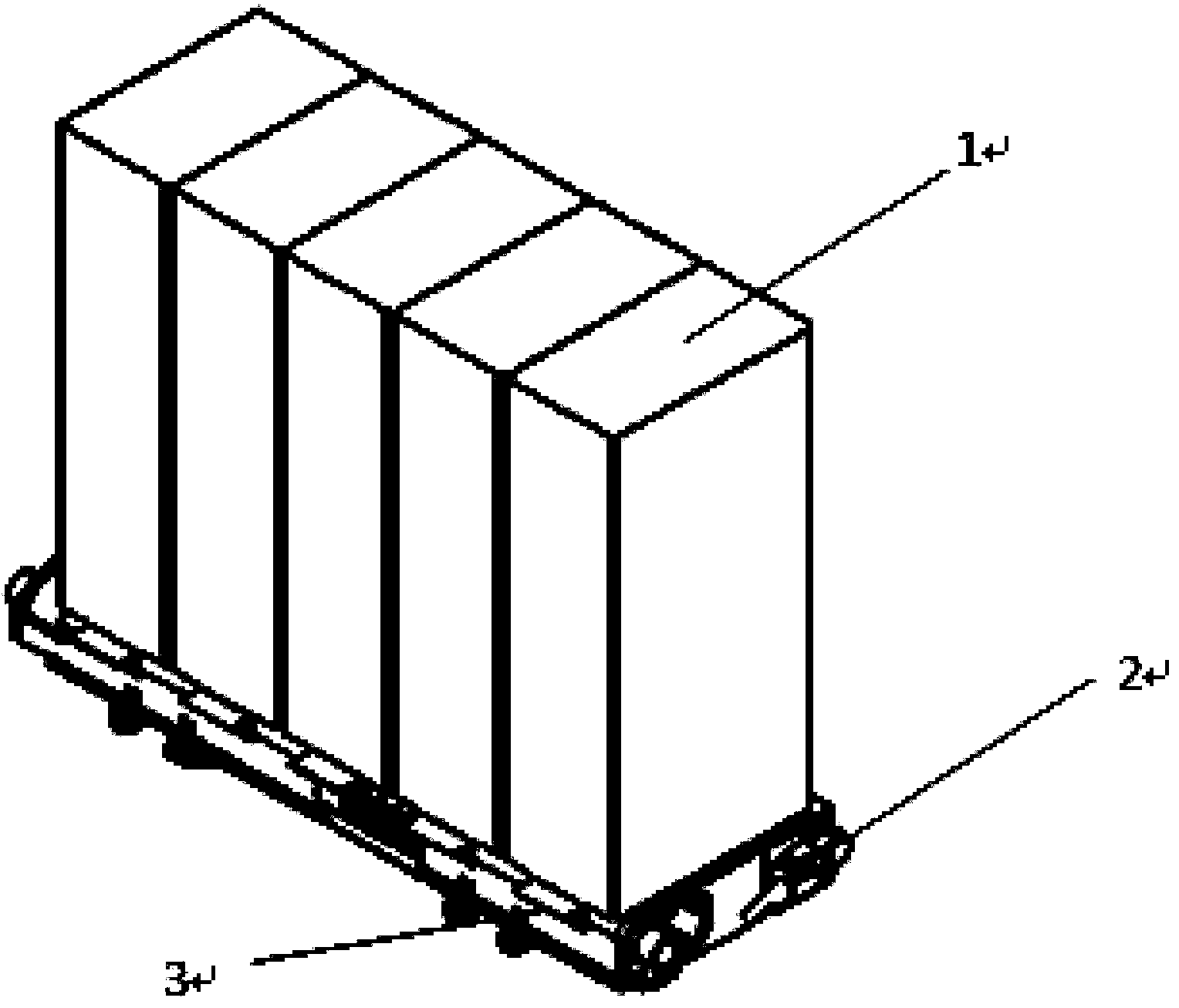 Printer ink-powder capacity expansion apparatus and application method thereof