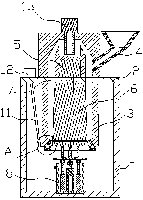 Powder liquid processing mechanism for nano metal powder processing